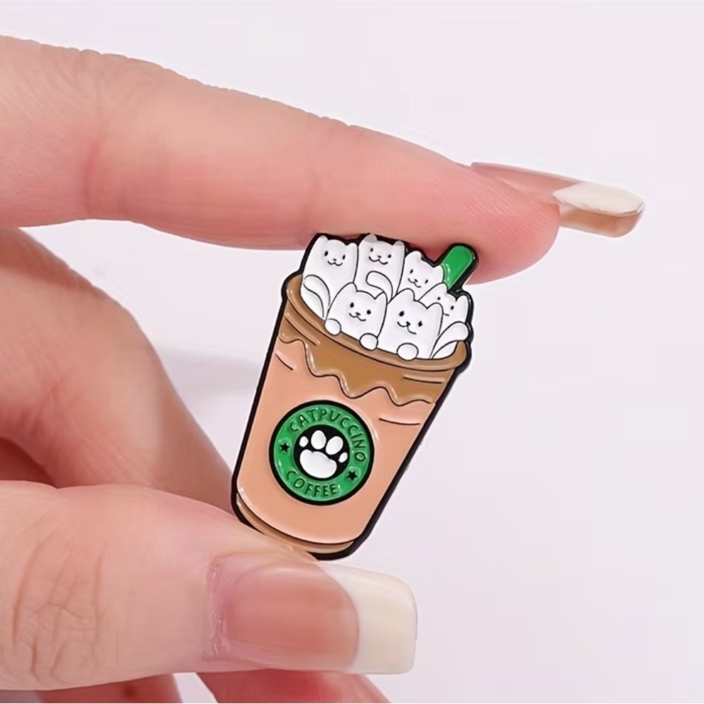 Cute Set of 12 Enamel Pins - Picture 6 of 6